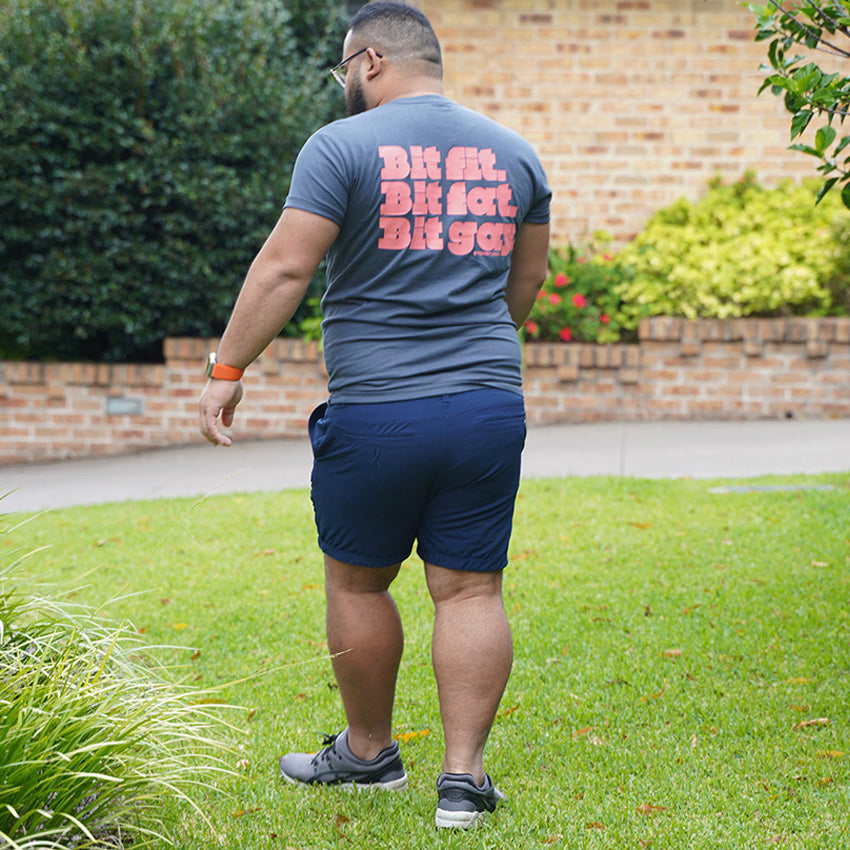 Bit Fit, Bit Fat, Bit Gay (Blue)