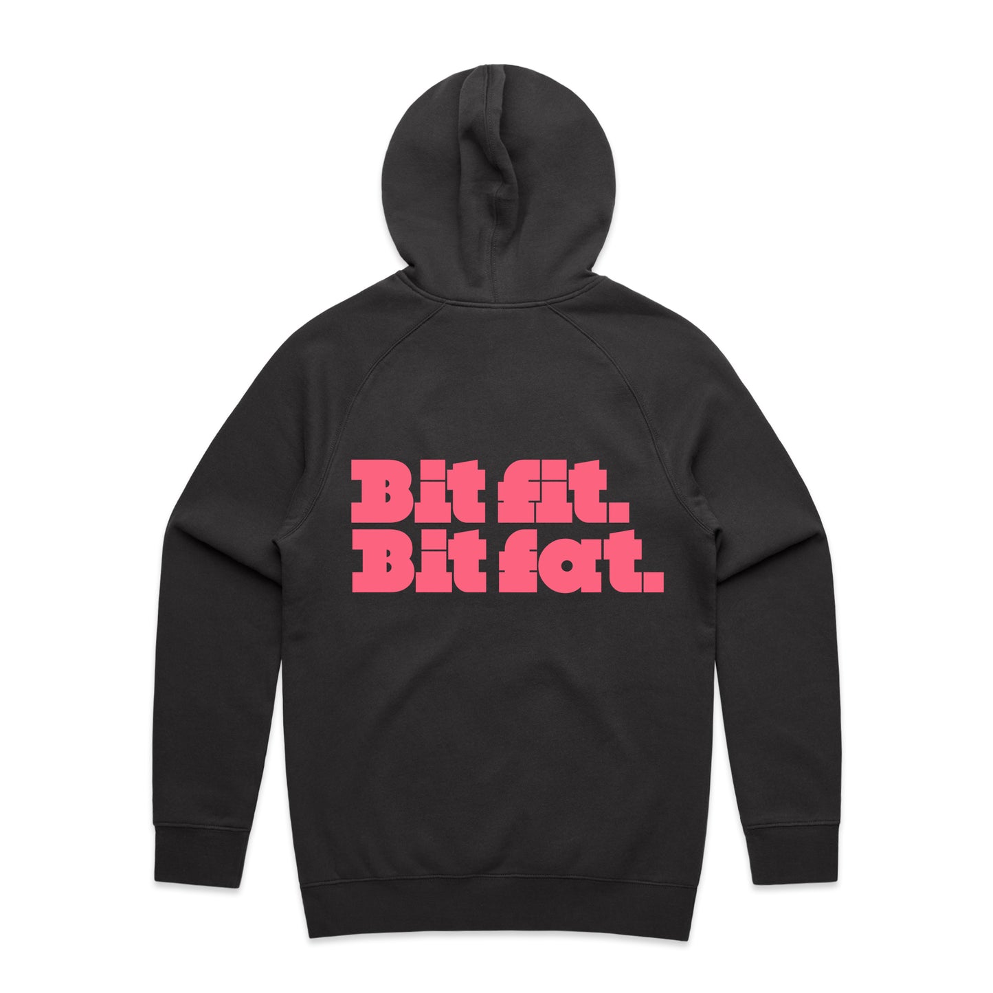 COAL Bit Fit Bit Fat Hoodie (Pink print) by Sugar Plump Fairy