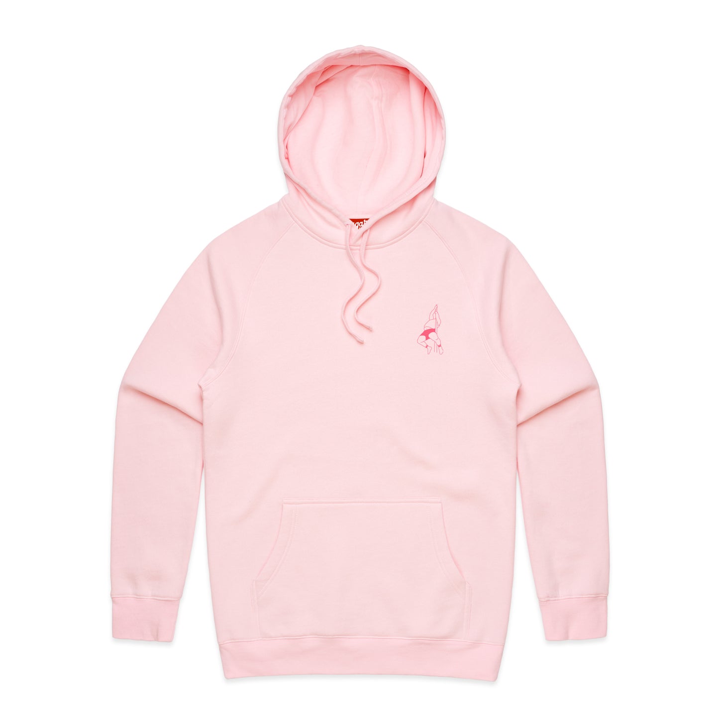 PINK Bit Fit Bit Fat Hoodie (Pink print) by Sugar Plump Fairy