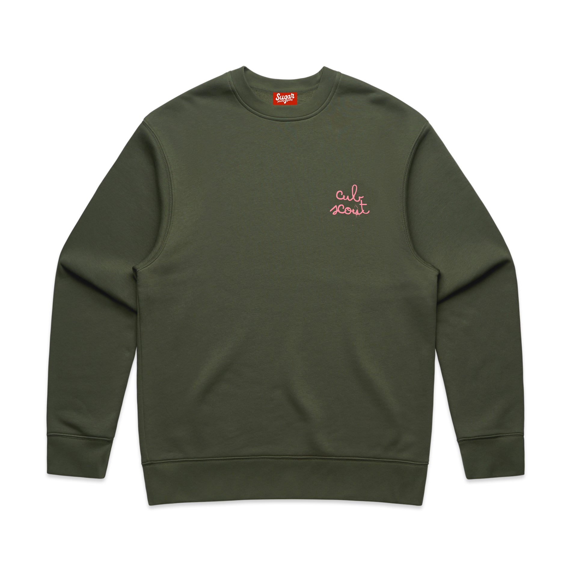 Cypress with pink print  Cub Scout Sweatshirt by Sugar Plump Fairy