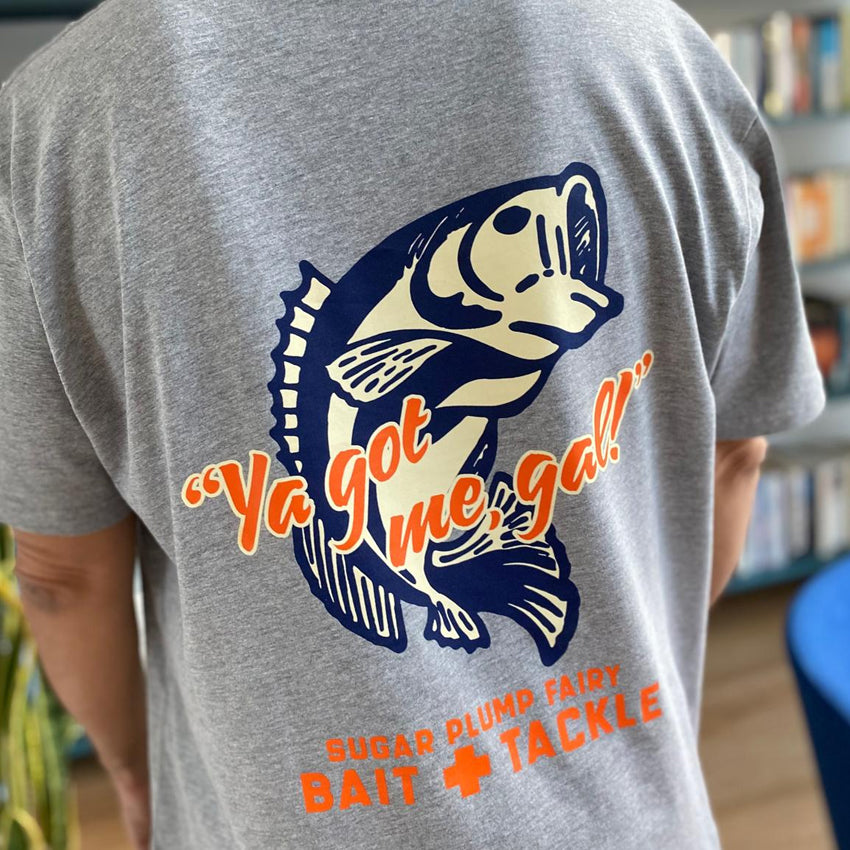 NEW: Bait + Tackle (Ya Got Me Gal!) (Grey Marle)