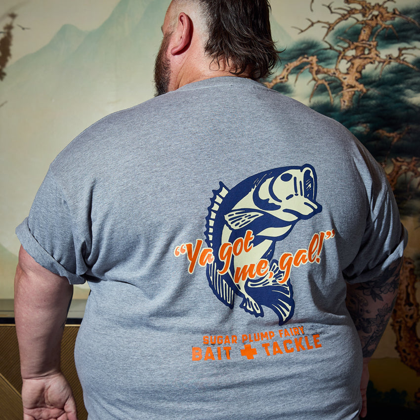 NEW: Bait + Tackle (Ya Got Me Gal!) (Grey Marle)