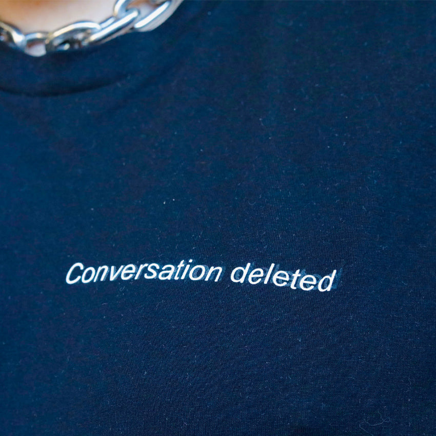 PREORDER: Conversation Deleted (A VicBears fundraiser) (Two colour options)