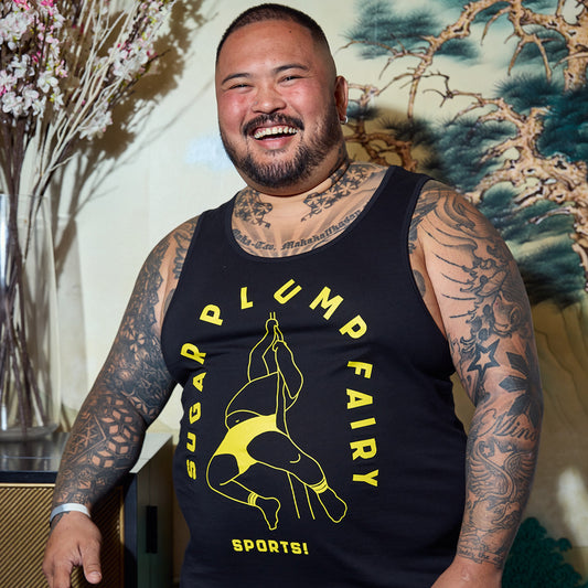 NEW: Sports! Tanks (Black)